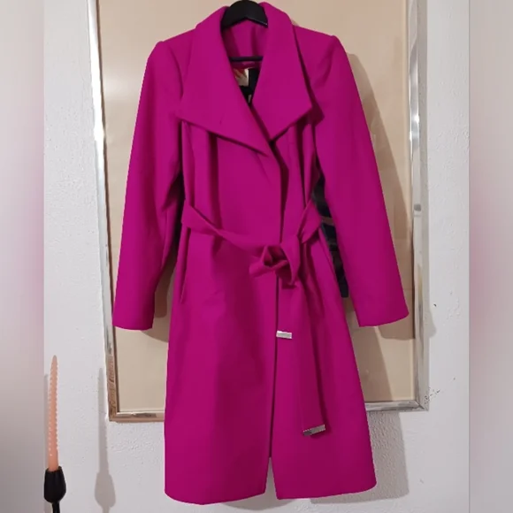 Ted Baker London Sandria/ Nevada fuchsiacoat.